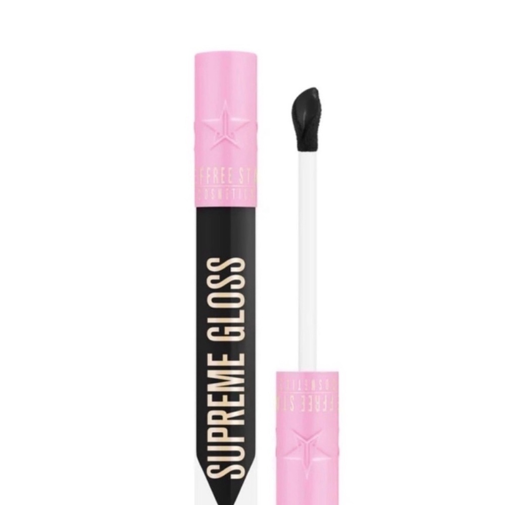 🌟FINAL PRICE🌟NEW Jeffree Star Supreme Gloss - Bold Black with Pink Cap